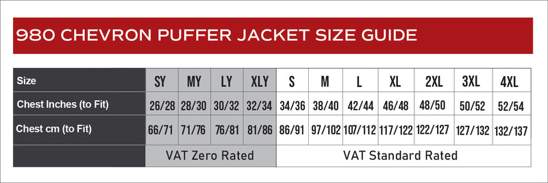 Chadwick Chevron Puffer Jacket