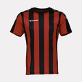 Red Black front of jersey