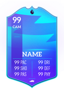 Football Shield Aluminium card