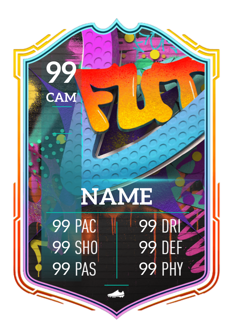Football Shield Aluminium card
