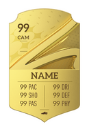 Football Shield Aluminium card