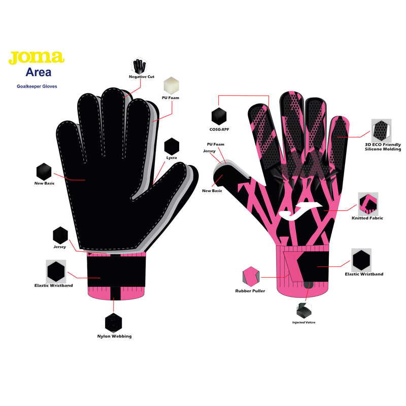 Joma Area 360 Goalkeeper Gloves - Adult - Unisex