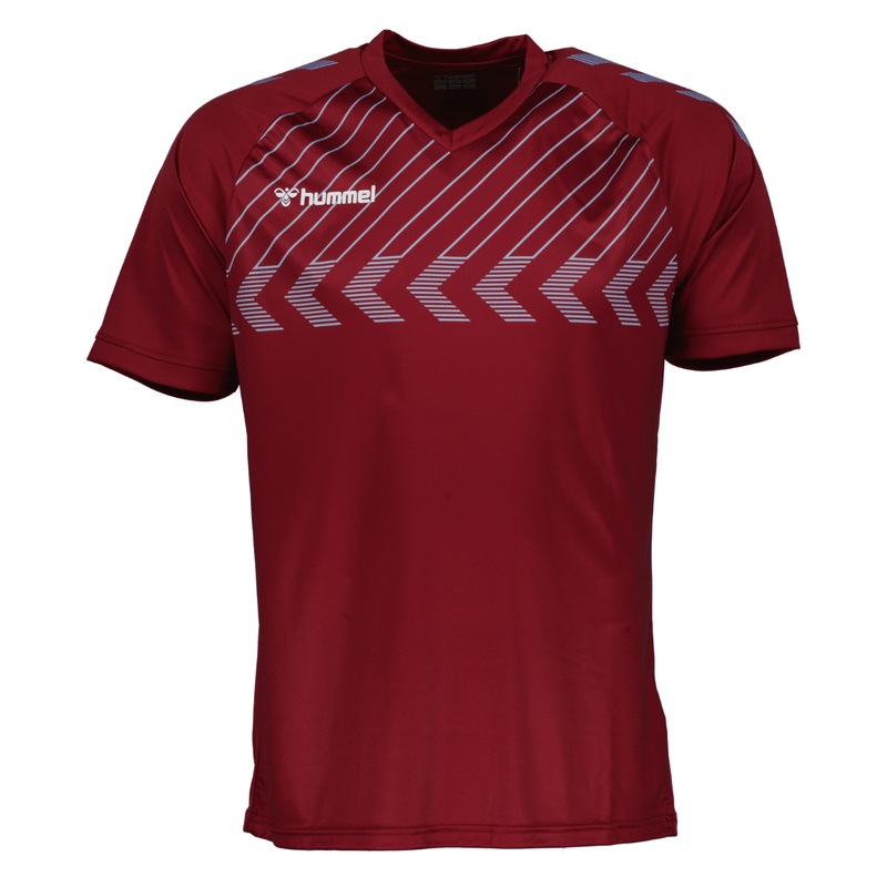HUMMEL POLY JERSEY KIDS MAROON