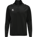 HUMMEL HML CORE XK HALF ZIP POLY SWEAT BLACK