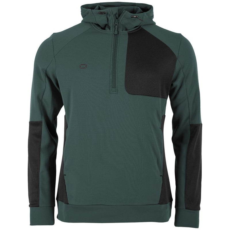 Stanno Plaza Brush Hooded Half Zip Top