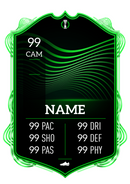 Football Shield Aluminium card