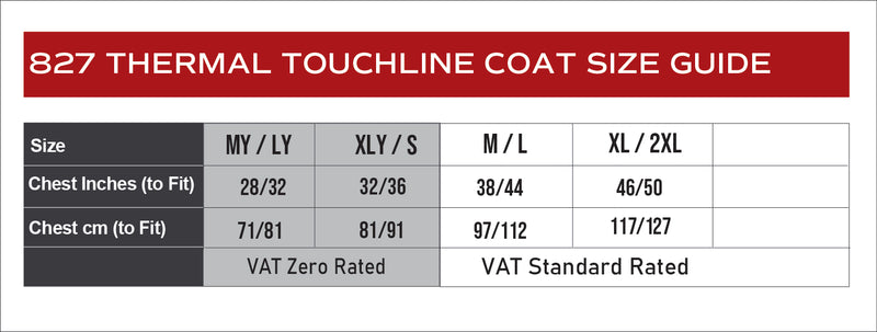 Chadwick Touchline Contoured Thermal Coat