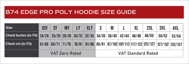 Chadwick Edge Pro Tech Poly Hoodie Adult