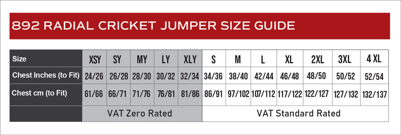 Chadwick Radial Cricket Jumper