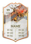 Football Shield Aluminium card