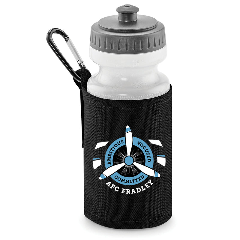 AFC Fradley QD440 Water Bottle and Holder Black