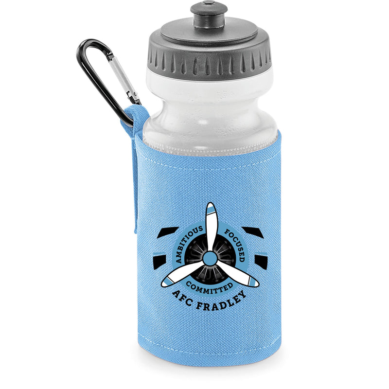 AFC Fradley QD440 Water Bottle and Holder Blue