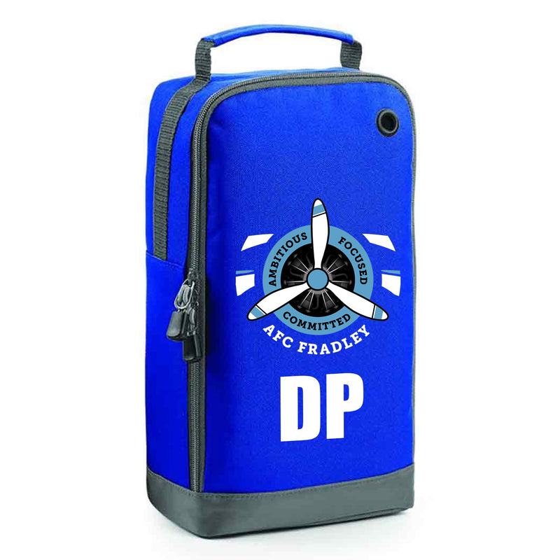 AFC FRADLEY Personalised Football Boot Bag BLUE