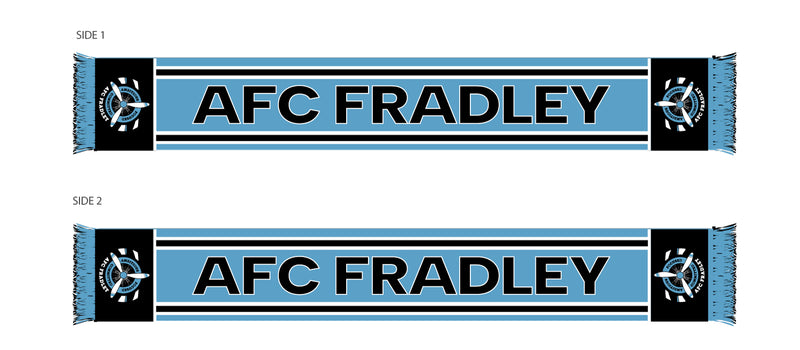 AFC Fradley CUSTOM KNITTED Football Scarf