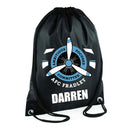 Personalized Boot Bag Rucksack with Club Badge & Name
