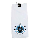 AFC Fradley Football Club Golf Towel - White