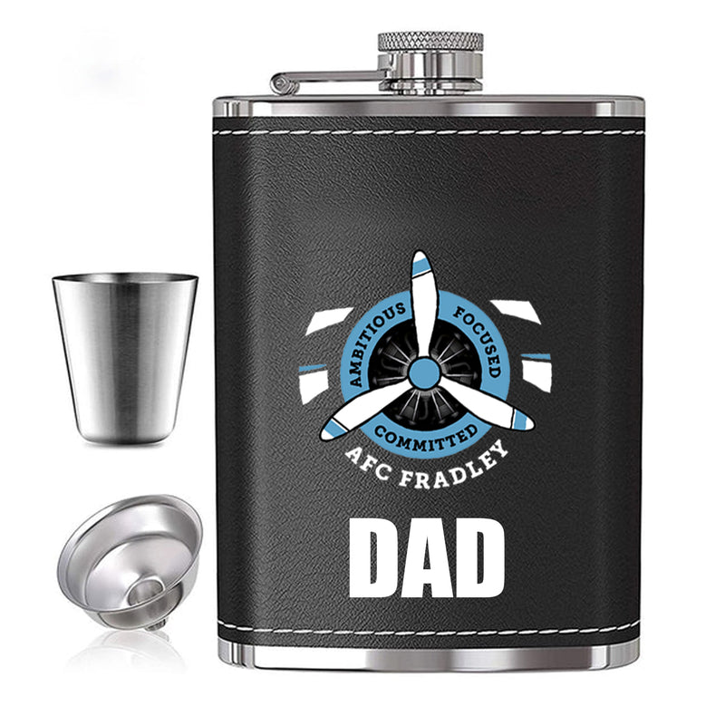 AFC Fradley Hip Flask