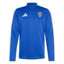 Total Control Soccer adidas Entrada 26 Slim-Fit 1/4-Zip Training Top Royal - Juniors