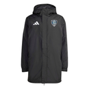 Total Control Soccer adidas Entrada 26 Hooded Stadium Jacket black (Coaches) - Adult