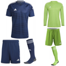 Tiro 23 Competition Match Premium SS Kit Bundle Team Navy Blue/White