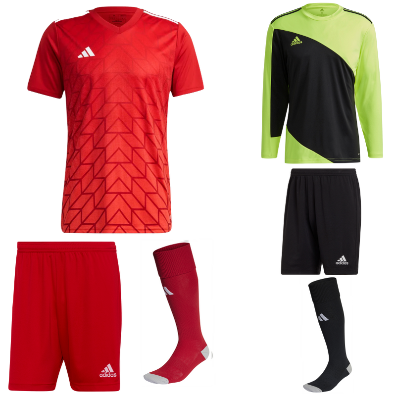 Team Icon 23 SS Kit Bundle Team Power Red 2