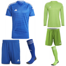 Tiro 23 Competition Match Premium SS Kit Bundle Team Royal Blue/White