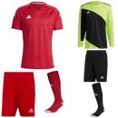 Tiro 23 Competition Match SS Kit Bundle Team Power Red/White