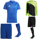 Tiro 23 Competition Match SS Kit Bundle Team Royal Blue/White