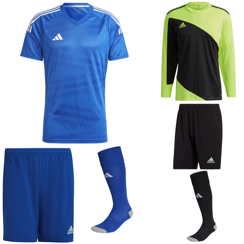 Tiro 23 Competition Match SS Kit Bundle Team Royal Blue/White