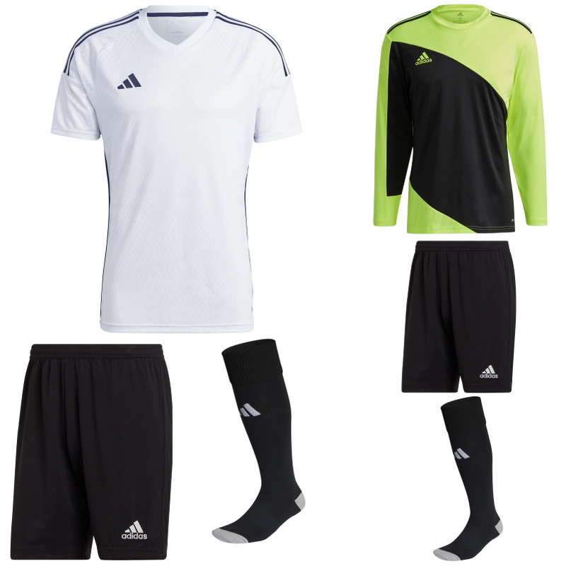 Tiro 23 Competition Match SS Kit Bundle White/Black