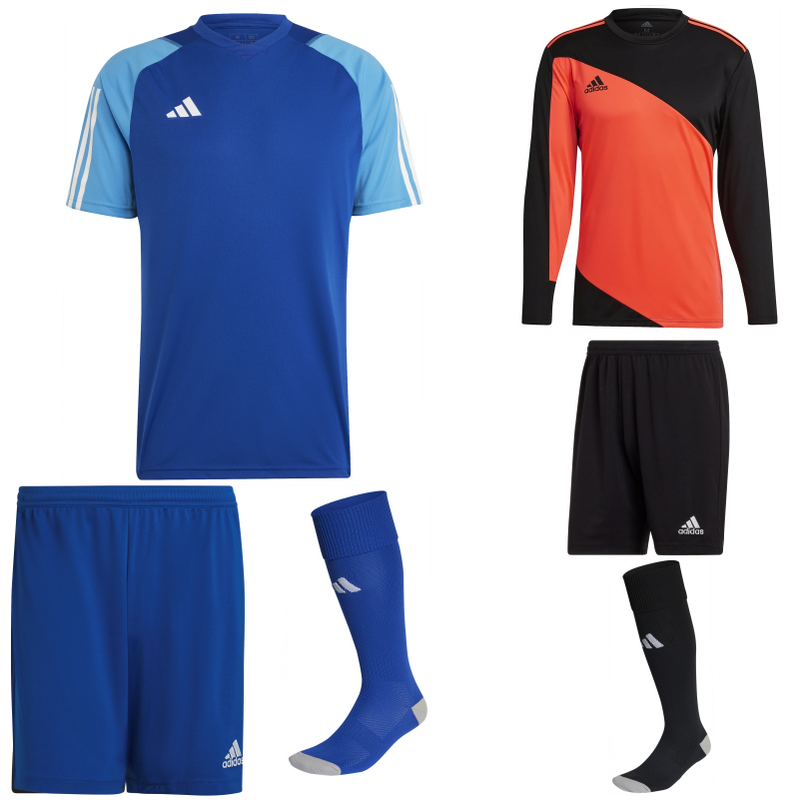 Tiro 23 Competition SS Kit Bundle Team Royal Blue Pulse Blue