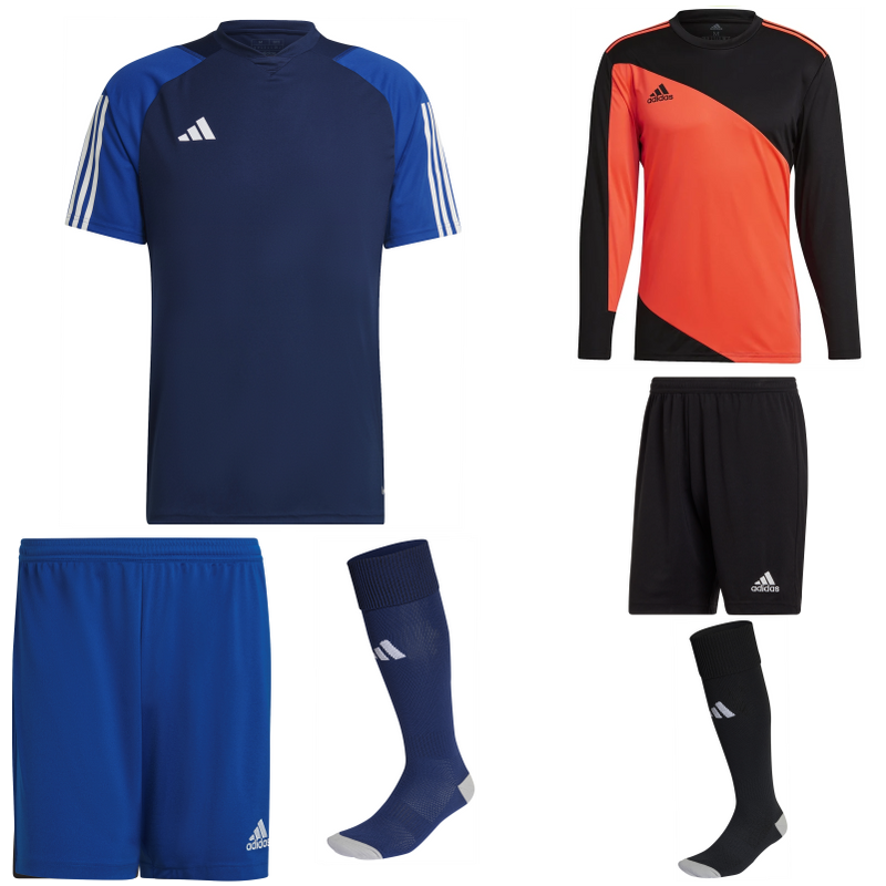 Tiro 23 Competition SS Kit Bundle Team Navy Blue 2