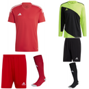 Tiro 23 SS Kit Bundle Team Power Red/White
