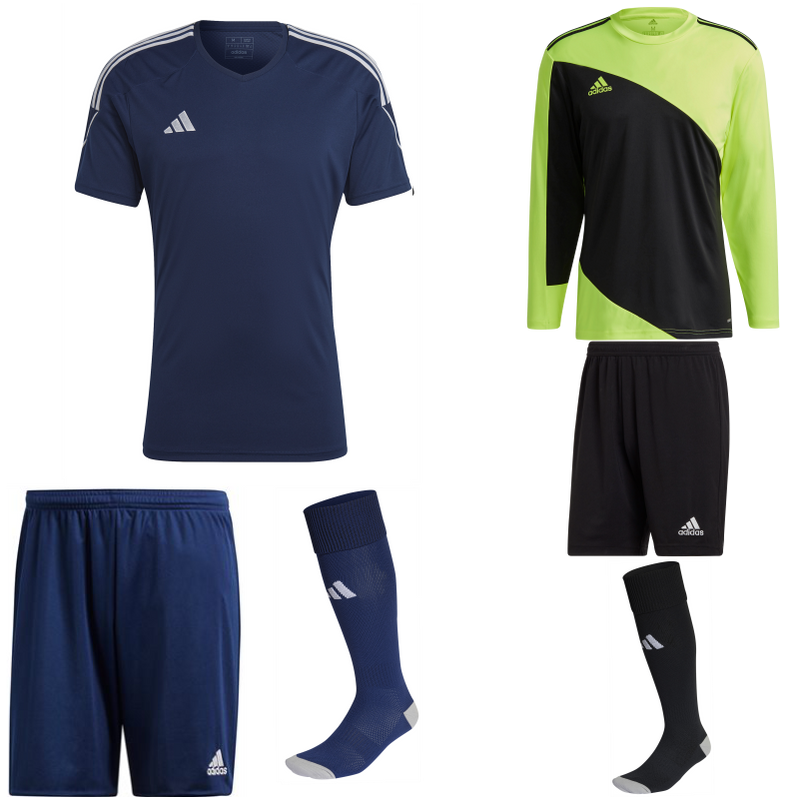 Tiro 23 SS Kit Bundle Team Navy Blue/White