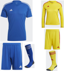 Tiro 23 Premium SS Kit Bundle Team Royal Blue White