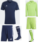 Tiro 23 Premium SS Kit Bundle Team Navy Blue 2 White