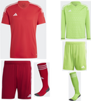 Tiro 23 Premium SS Kit Bundle Team Power Red 2 White