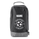 Football Boot Bags for Kids - Durable Personalized Sports Bag with Custom Logo and Horizontal Name