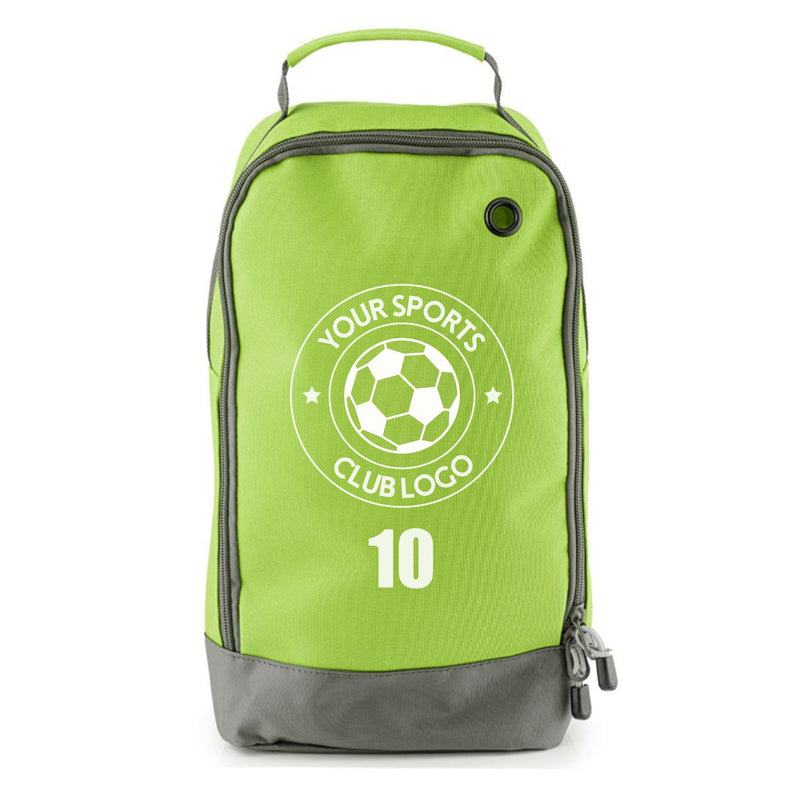 Football Boot Bags for Kids - Durable Personalized Sports Bag with Custom Logo and Number