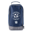 Football Boot Bags for Kids - Durable Personalized Sports Bag with Custom Logo and Number