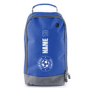 Football Boot Bags for Kids - Durable Personalized Sports Bag with Vertical Name, Custom Logo & Number