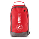Football Boot Bags for Kids - Durable Personalized Sports Bag with Vertical Name, Custom Logo & Number