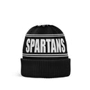 BLACK-COUNTRY-SPARTAND-CUSTOM-BEANIE BLACK Beanie Hat