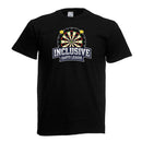 Inclusive Darts League Official T-Shirt - Centre Chest Design (3 Colours)