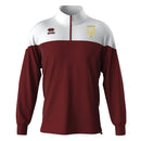 Seaton Carew Rugby (SCRUFS) Errea Blake 1/2 Zip Jacket - JUNIORS (Burgundy/White)