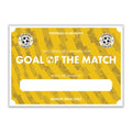Personalised Football Club Certificates - Goal Of The Match Custom Design (9 Colours)