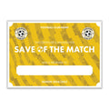Personalised Football Club Certificates - Save Of The Match Custom Design (9 Colours)