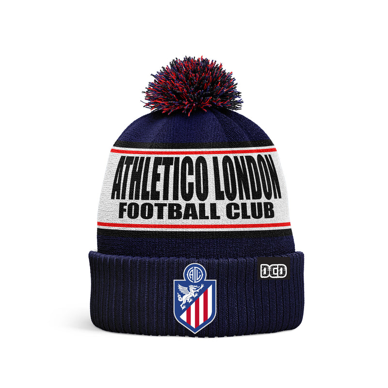 ATLETICO FC Custom Bobble Hat - One Size (Copy)