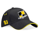 Billingham United FC CUSTOM Baseball Cap yellow trim with logo