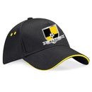 Billingham United FC CUSTOM Baseball Cap yellow trim with logo